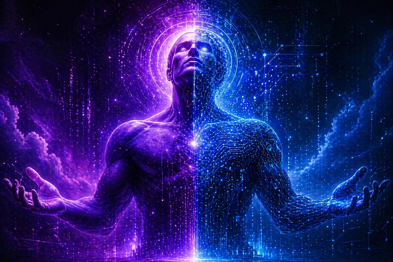 Inception AI business operating system — cosmic intelligence meets digital precision